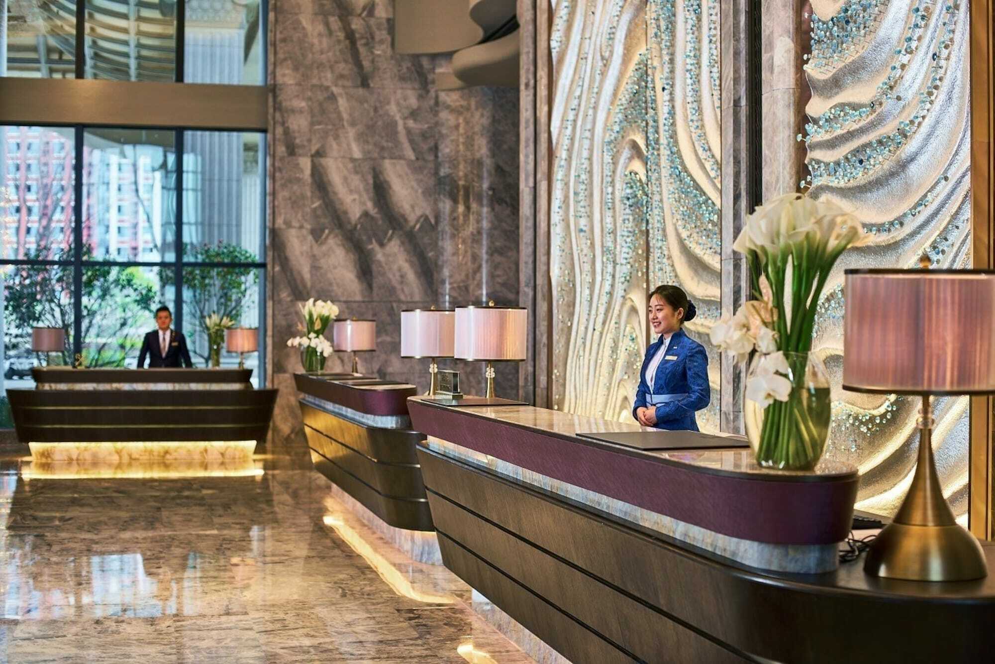 Wanda Realm Qingdao Movie Metropolis Hotel Екстериор снимка
