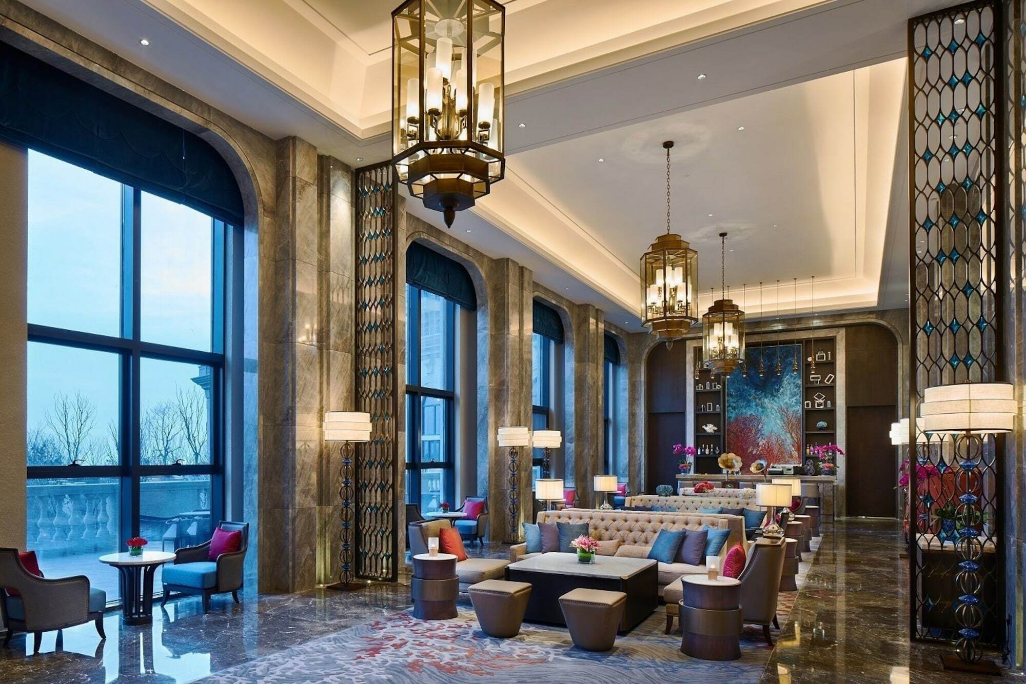 Wanda Realm Qingdao Movie Metropolis Hotel Екстериор снимка