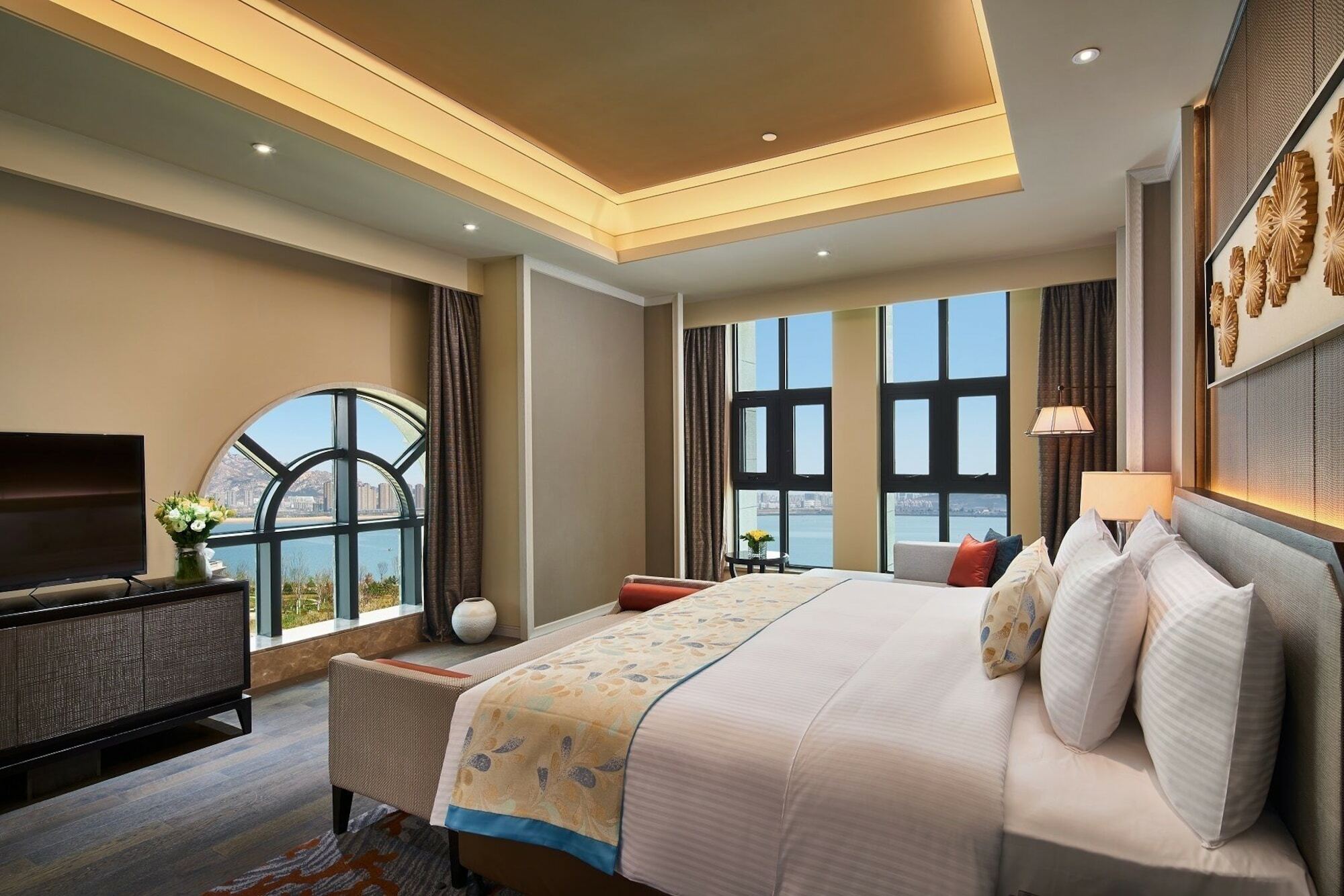 Wanda Realm Qingdao Movie Metropolis Hotel Екстериор снимка